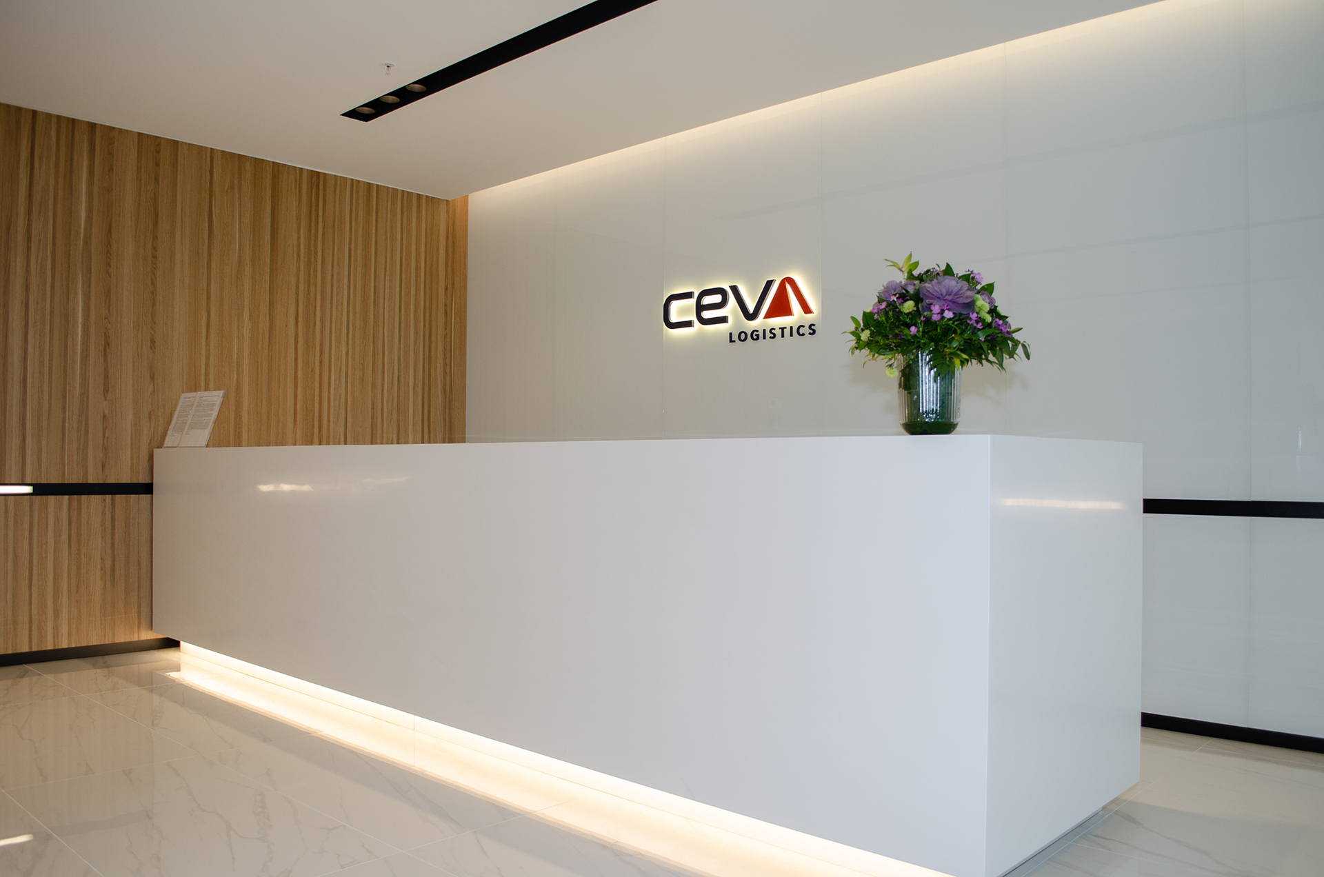 CEVA & CMA Ofis Mekanik işleri tamamlandı.