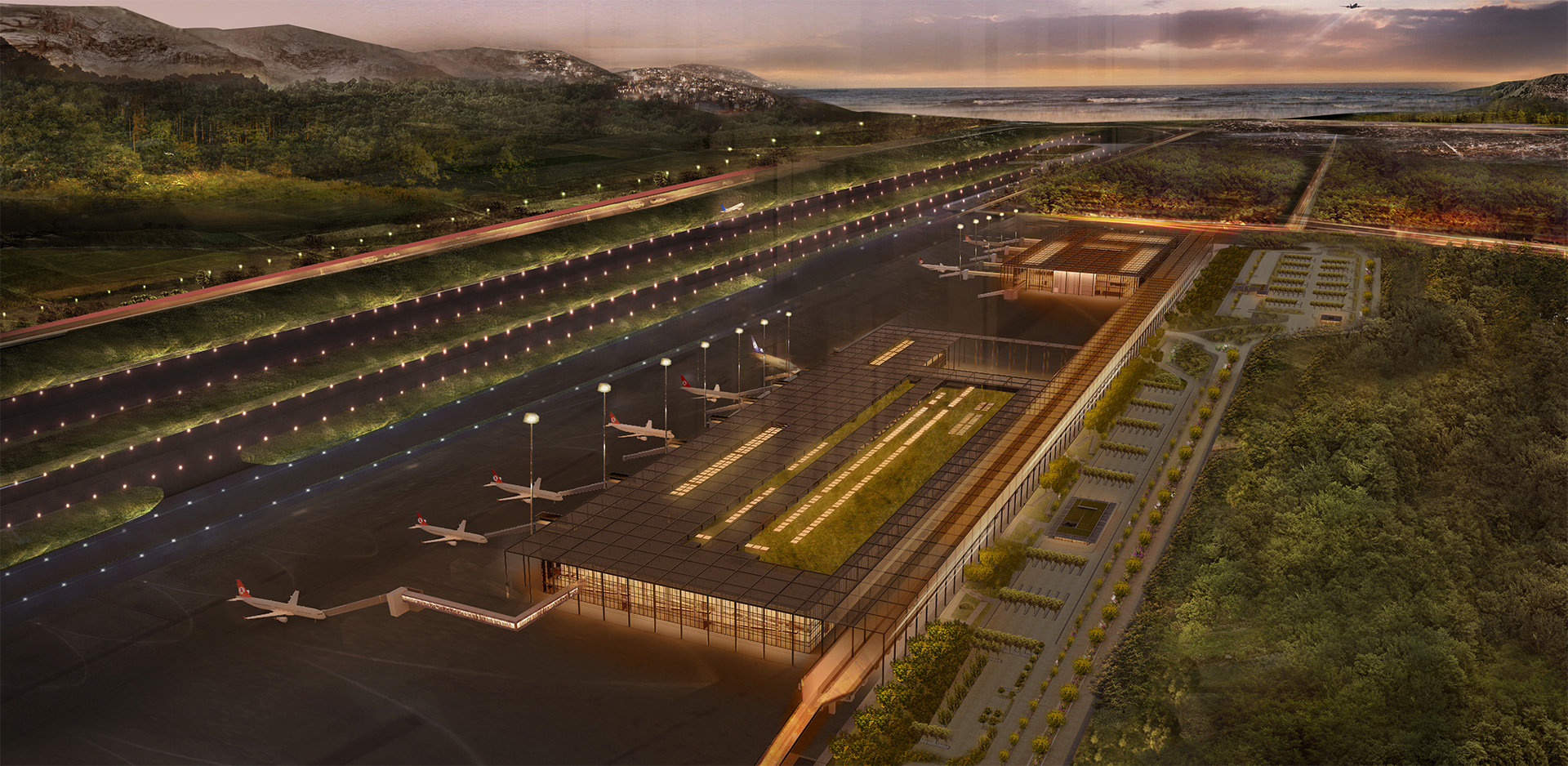 YDA DALAMAN Havalimanı Yeni Dış Hatlar Terminali